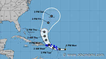 Tropical Storm Ernesto forms in the Atlantic