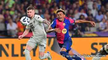 FC Barcelona verliest laatste oefenwedstrijd met 3-0 van Monaco