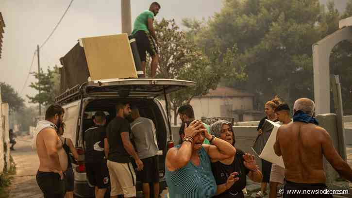 Griekenland roept hulp EU-landen in om natuurbranden te bestrijden