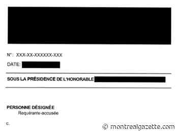 More information revealed in Quebec's so-called "secret trial"