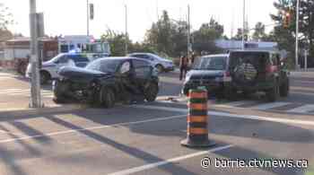 Police investigating multi-vehicle crash in Barrie