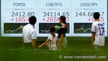 Börsen Asien: Asien-Börsen steigen dank stabilem Yen – Nikkei legt deutlich zu