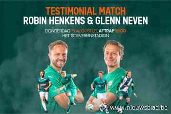 Lommel SK zet clubiconen Glenn Neven en Robin Henkens in de bloemetjes met ‘testimonial’-wedstrijd: “We hebben veel underdog-momenten gekend”