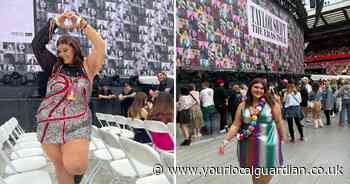 London Taylor Swift mega fan spends more than £5k going to the Eras tour 9 times