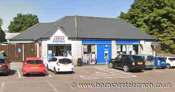 Thief squared up to and punched Tesco security guard in face