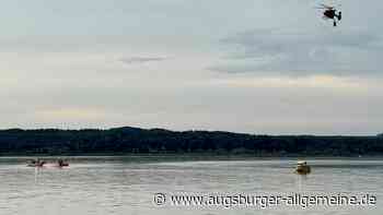 Schwer verletzte Person von Elektroboot auf dem Ammersee gerettet