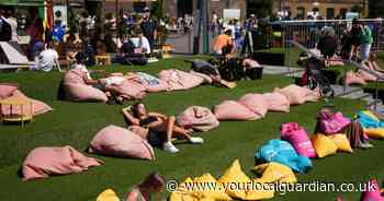 Hour-by-hour Met Office London forecast with hot sun and health warning
