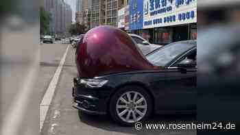 „Schwangere Autos“: Bizarres Hitzephänomen in China sorgt für Verwirrung