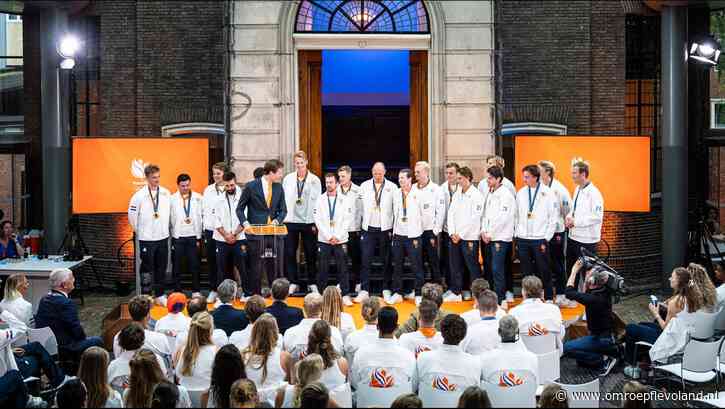 Flevoland - Flevolandse medaillewinnaars Laila en Jonas gehuldigd in Den Haag