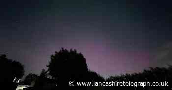 Stunning photo captures Northern Lights over Blackburn last night