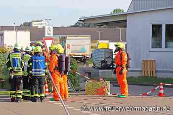 Chemieunfall in Wäscherei