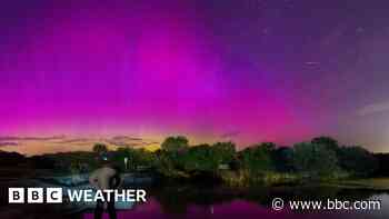 Northern lights illuminate skies as far south as Cornwall