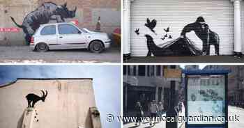 MAPPED: Locations of the new animal-themed Banksy art - is there one near you?