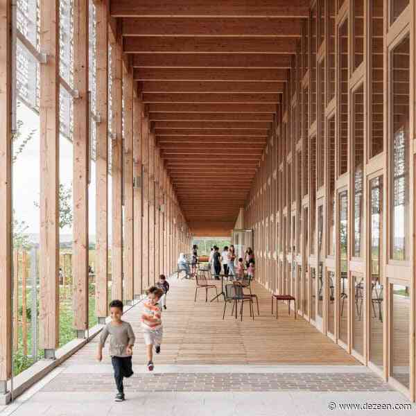 Eight public buildings in France made from bio-based materials