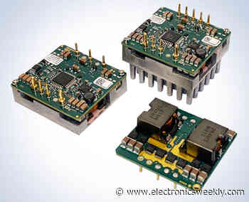 Up to 20A or 500W from 1/16 brick dc-dc converter
