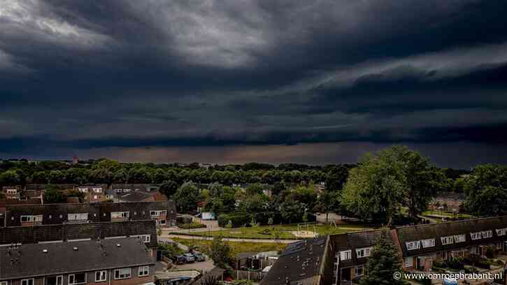 Einde aan de hitte: stevige regen- en onweersbuien op komst