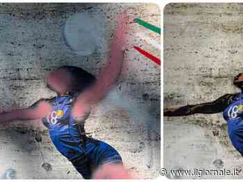 "Becero razzismo". Vandalizzato il murale di Paola Egonu. Condanna bi-partisan