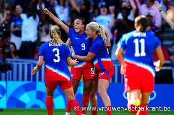 Amerikaanse trapt haar team naar Olympisch goud: "Gezegend daarmee"