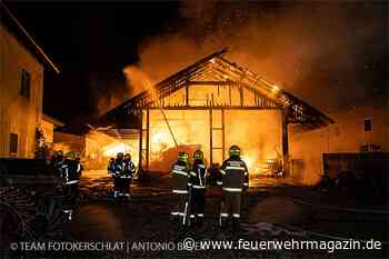 Blitzeinschläge lösen Großbrände aus