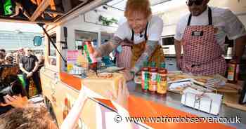 Bread Sheeran - Fans get 'sauceographs' on supermarket items as star visits Herts