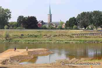 Daarom ligt er momenteel een (tijdelijke) dam in de Maas