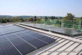 PV-Anlage auf Widukind-Gymnasium liefert ein Drittel des Strombedarfs