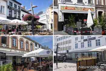 Vier horecazaken op Turnhoutse Grote Markt doen in korte tijd boeken toe: “Hopelijk kunnen ze snel weer openen”