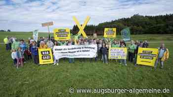 Zusammenhalten beim Protest gegen Gasbohrungen