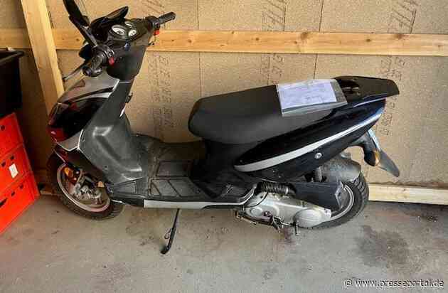 POL-CUX: Sichergestelltes Kleinkraftrad in Cuxhaven - Eigentümer gesucht (Lichtbild in der Anlage)