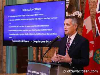 Denley: Sutcliffe right to ask the feds and province to pony up