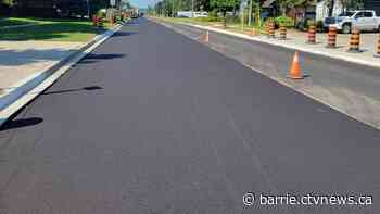 Traffic restrictions in place for Bayview Drive resurfacing work