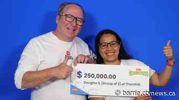 Married couple struggle to believe first big lottery win, 'I was shocked'