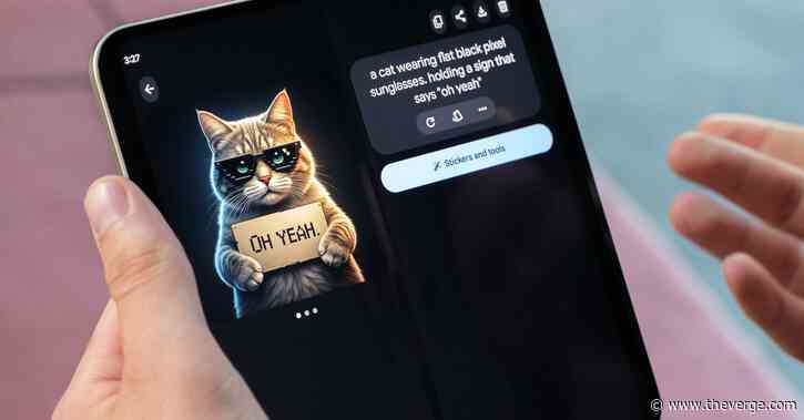 Google debuts Pixel Studio AI image-making app