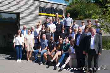 Löhner Firma Nolte Küchen stellt Auszubildende vor