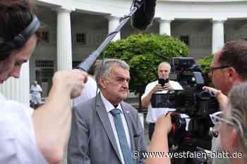 NRW-Innenminister Herbert Reul in Bad Oeynhausen