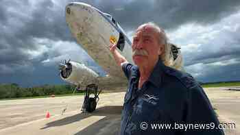Iconic Fantasy of Flight Douglas DC-3 removed from alongside I-4
