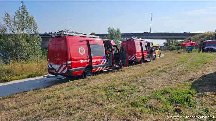 Zeewolde - Waarom hulpdiensten massaal op zoek gingen naar een mogelijke brugspringer
