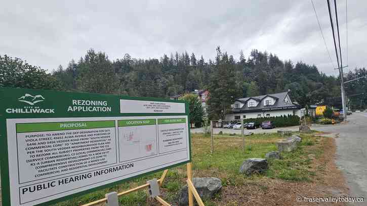 Over 200 units of housing could be coming to Chilliwack neighbourhood along Vedder Road, near vet clinic