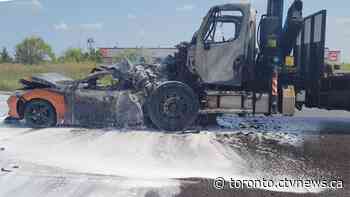 Woman airlifted to hospital with critical injuries following Hwy 410 collision