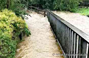 FW Drolshagen: Gewitter mit Starkregen führt zu vielen Einsätzen