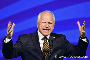 Walz defends his military record amid Republican attacks at first solo campaign event