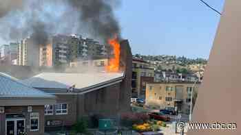 Morning fire causes 'substantial' damage to Kamloops church