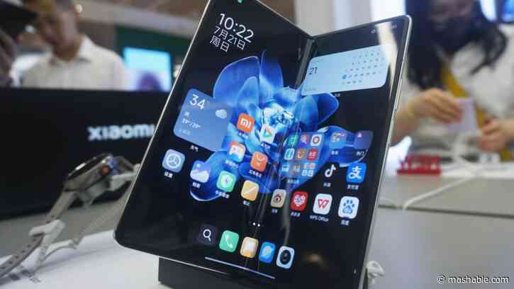 The world's first tri-fold phone has reportedly been spotted