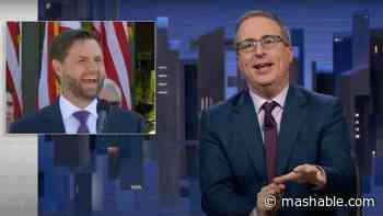 John Oliver gleefully mocks JD Vance's very odd laugh
