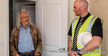 Work on 76-home estate praised by council leader on visit