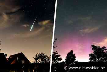 Fotograaf legt noorderlicht én vallende sterren vast boven ons land: “Je zag de meteoren overal flitsen”
