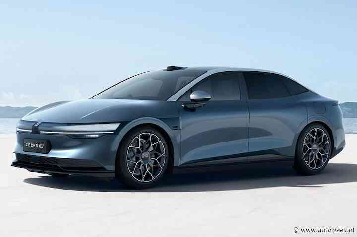 Zeekr 007 is 'snelst ladende elektrische auto ter wereld'