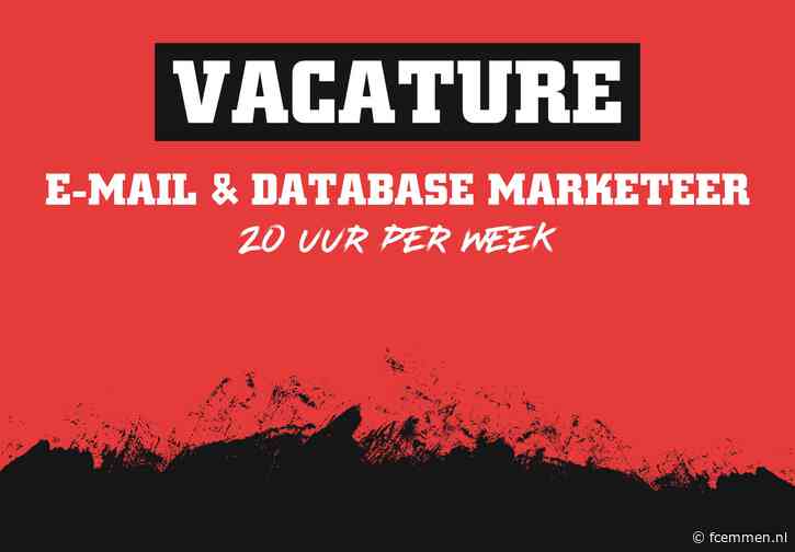 Vacature: E-mail en Database Marketeer (20 uur)