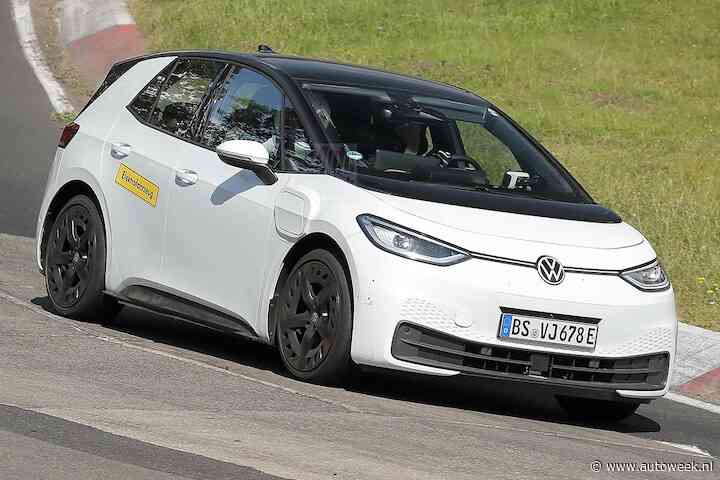 Volkswagen ID2 vermomd als ID3 op de Nürburgring