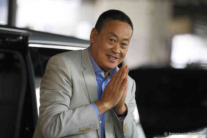 Thai Prime Minister Srettha is removed from office by a court order over an ethics violation